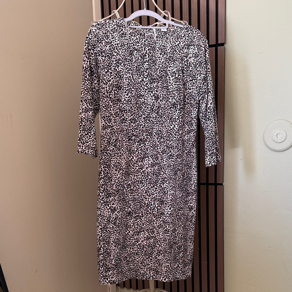 Old Navy - ‘Animal Print 3/4” Sleeve Dress - L